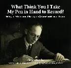 Pochette What Think You I Take My Pen in Hand to Record? Settings of Whitman and Shakespeare