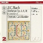 Pochette Sinfonias, op. 6, 9, 18 (complete) / Overture "La calamità"