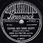 Pochette Stepping Into Swing Society / The New Black and Tan Fantasy