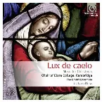 Pochette Lux de caelo: Music for Christmas