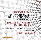 Pochette Symphony no. 3 / Double Concerto / Inventions