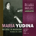Pochette Recital in Moscow, October 20, 1954