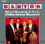 Pochette String Quartets 3, 4 & 5