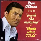 Pochette Touch the Morning That’s What I’ll Do