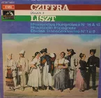Pochette Rhapsodies Hongroises N° 14 & 15 / Rhapsodie Espagnole / Études Transcendantes N° 1 à 5
