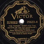 Pochette The Things I Want / Allegheny Al