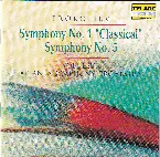 Pochette Symphony no. 1 "Classical" / Symphony no. 5