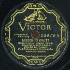 Pochette Missouri Waltz / Beautiful Ohio