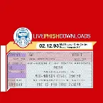 Pochette 1993-02-12: Mid-Hudson Civic Center, Poughkeepsie, NY, USA