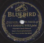 Pochette It's a Wonderful World / Busy as a Bee