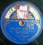 Pochette Zing zing - zoem zoem / De kleine diligence