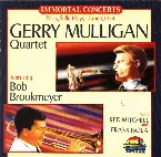 Pochette Gerry Mulligan Quartet, Paris, Salle Pleyel June 1 1954