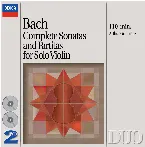 Pochette Complete Sonatas and Partitas for Solo Violin