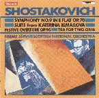 Pochette Symphony no. 9 in E-flat, op. 70 / Suite from Katerina Ismailova / Festive Overture, op. 96 / Tea for Two, op. 16
