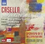 Pochette Casella: Divertimento for Fulvia / Donatoni: Music for Chamber Orchestra / Ghedini: Concerto grosso / Malipiero: Imaginary Orient