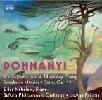 Pochette Variations on a Nursery Song / Symphonic Minutes / Suite, op. 19