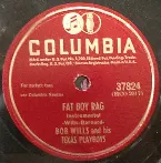 Pochette Fat Boy Rag / You Should Have Thought of That Before
