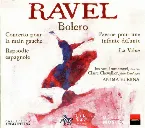 Pochette Bolero / Concerto pour la main gauche / Rapsodie espagnole / Pavane pour une infante défunte / La Valse