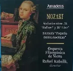 Pochette Sinfonías Núms. 35 "Haffner" y 36 "Linz". Serenata "Pequeña Música Nocturna"