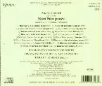 Pochette Missa Pater Peccavi, Motets and Instrumental Music