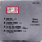 Pochette Anteprima tour '91 Baglioni