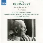 Pochette Symphony no. 2 / Two Songs