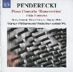 Pochette Piano Concerto "Resurrection" / Flute Concerto