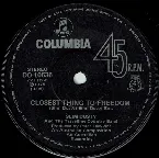 Pochette Closest Thing to Freedom