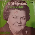 Pochette Al heb je geen cent
