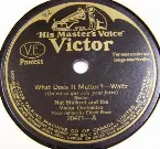Pochette What Does It Matter? / Hoosier Sweetheart