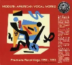 Pochette Modern American Vocal Works