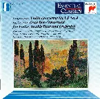 Pochette Paganini: Violin Concertos no. 1 & no. 4 / Bottesini: Gran duo concertant