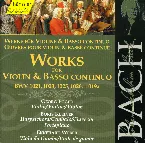 Pochette Werke für Violine und Basso continuo, BWV 1021,1023, 1025, 1026, 1019a
