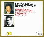 Pochette Schnabel plays Beethoven V