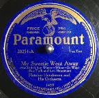 Pochette My Sweetie Went Away (She Didn't Say Where-When-Or Why) / Muddy Water Blues