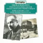Pochette Twenty-Four Preludes for Violin and Piano / Poème lyrique