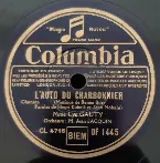 Pochette L’Auto du charbonnier / Pour toi je veux rêver