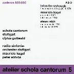 Pochette Atelier Schola Cantorum 5
