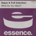 Pochette What Do You Want?