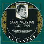 Pochette The Chronological Classics: Sarah Vaughan 1947-1949