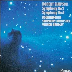 Pochette Symphony no. 2 / Symphony no. 4