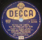 Pochette Du bist das Liebste, was ich habe auf der Welt