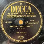 Pochette Honest and Truly / All My Life