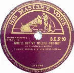 Pochette Who'll Buy My Violets / Mr. Ghost Goes to Town