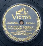 Pochette It's a Lovely Day Tomorrow / You're Lonely and I'm Lonely