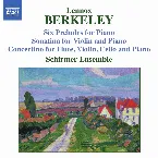 Pochette Six Preludes for Piano / Sonatina for Violin and Piano / Concertino for Flute, Violin, Cello and Piano