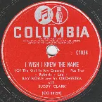 Pochette I Wish I Knew the Name (Of the Girl in My Dreams) / Serenade