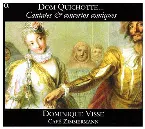 Pochette Dom Quichotte… Cantates & concertos comiques
