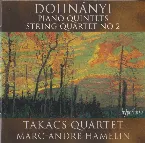 Pochette Piano Quintets / String Quartet no. 2