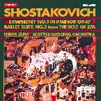 Pochette Shostakovich: Symphony No. 5 & Ballet Suite No. 5